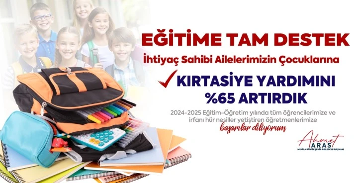 EĞİTİMDE FIRSAT EŞİTLİĞİ İÇİN BÜYÜKŞEHİR’DEN ÖĞRENCİLERE BÜYÜK DESTEK