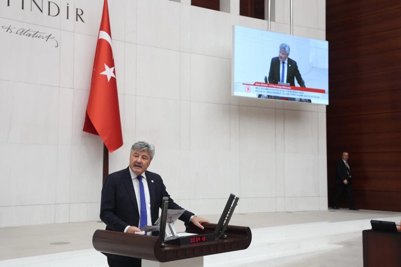 İYİ PARTİLİ ERGUN: ŞİDDETLİ KURAKLIK TEHLİKESİ