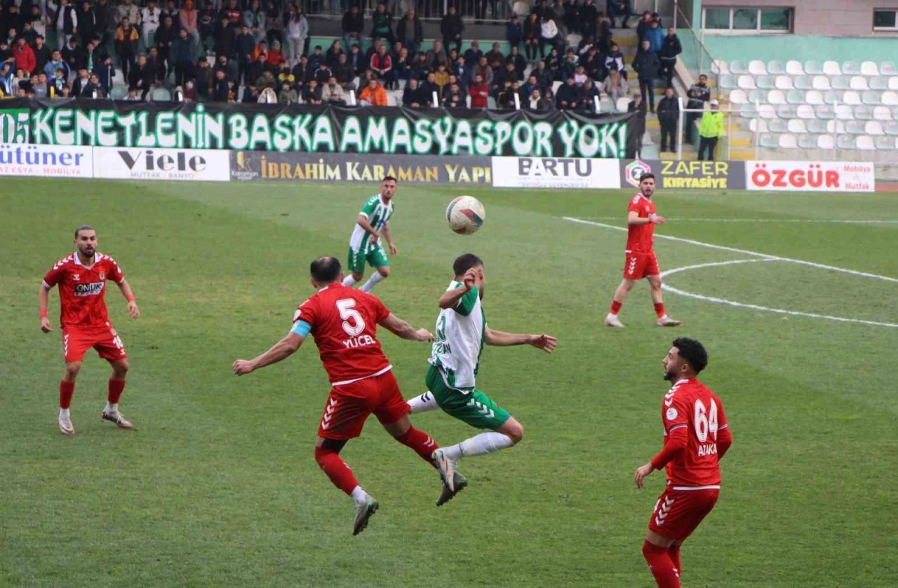 Nesine 3. Lig: Amasyaspor: 0 - Kelkit Hürriyetspor SK: 0
