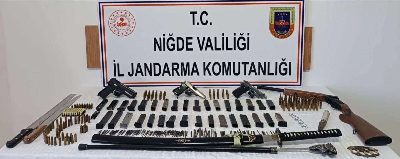 Niğde’de ruhsatsız silah operasyonu
