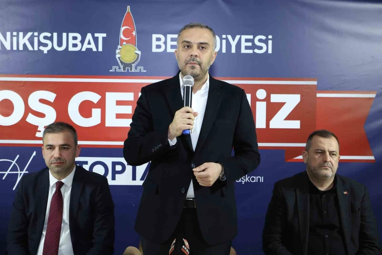 Onikişubat Belediye Başkanı Toptaş: "Davamıza olan sadakatimiz hiçbir zaman değişmeyecek"
