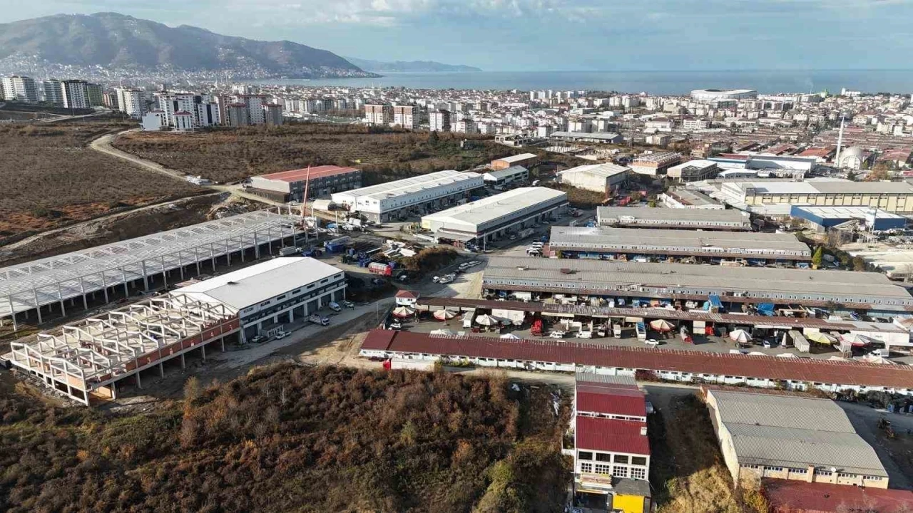 Ordu’da sebze halinin altyapısı yenilendi
