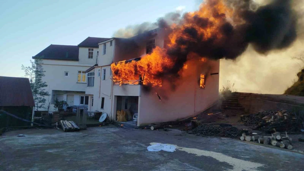 Ordu’da yangın: 94 yaşındaki kadın hayatını kaybetti, 2 ev tamamen yandı
