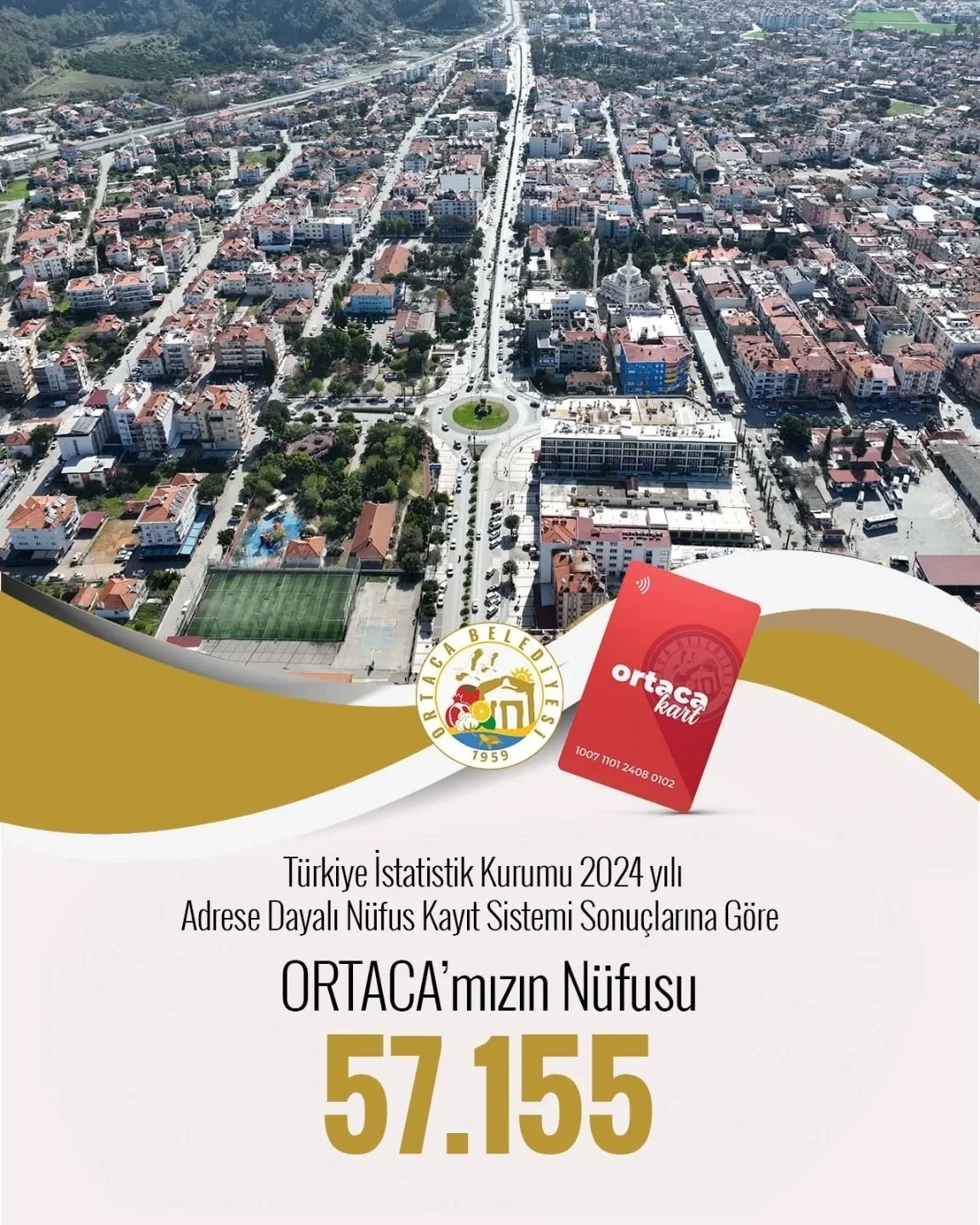 Ortaca'nın Nüfusu 2024'te 55 Bin 177'ye Ulaştı