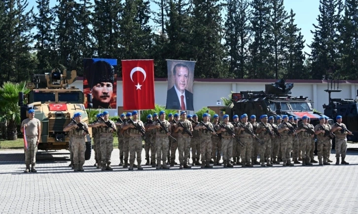 Osmaniye’de komandolar ’Barış Gücü’ çerçevesinde dualarla Suriye’ye uğurlandı
