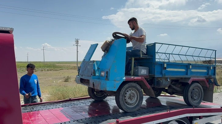 Patpat Aracına Tofaş Motoru Takıp LPG Bağladı