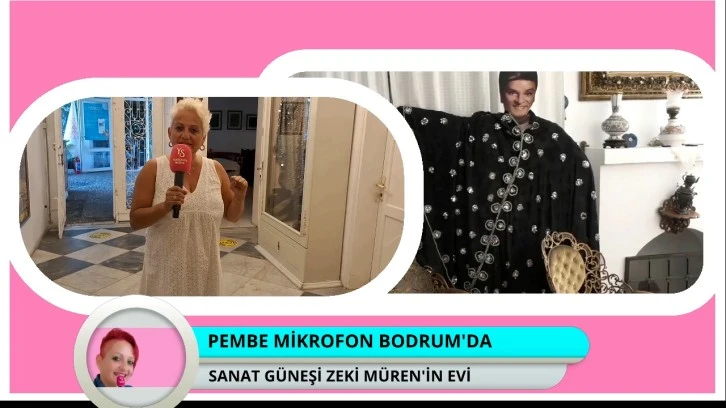 PEMBE MİKROFON BODRUM'DA