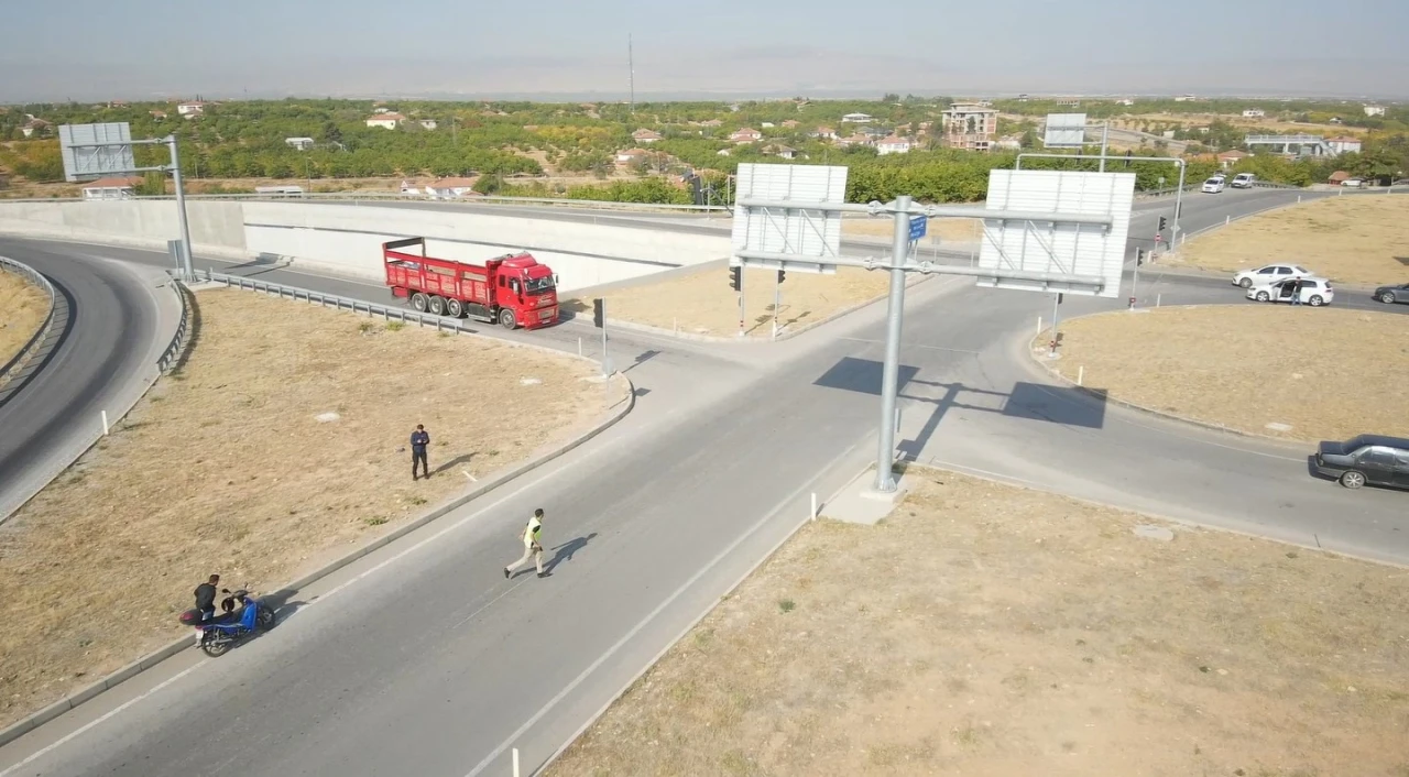 Polisten kaçtı, drondan kaçamadı
