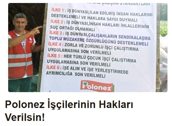 Polonez işçileri 153 gündür mücadele ediyor