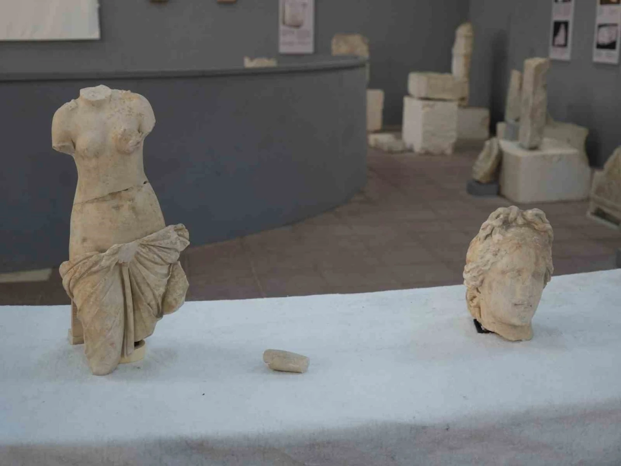 Pompeiopolis’te heyecanlandıran keşif: Afrodit heykelleri bulundu
