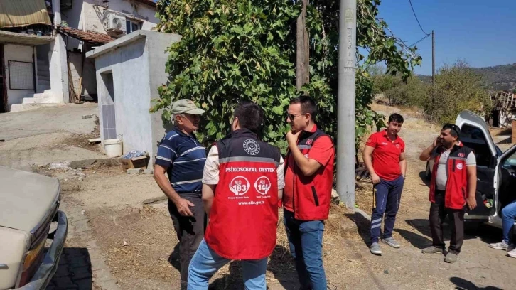 Yatağan Yangını Sonrası Psiko-Sosyal Destek Sürüyor