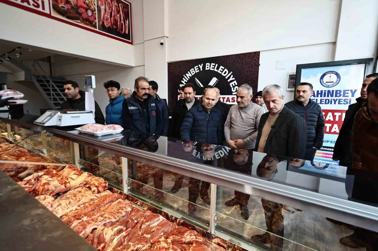 Şahinbey Belediyesi et satış noktasını hizmete sundu
