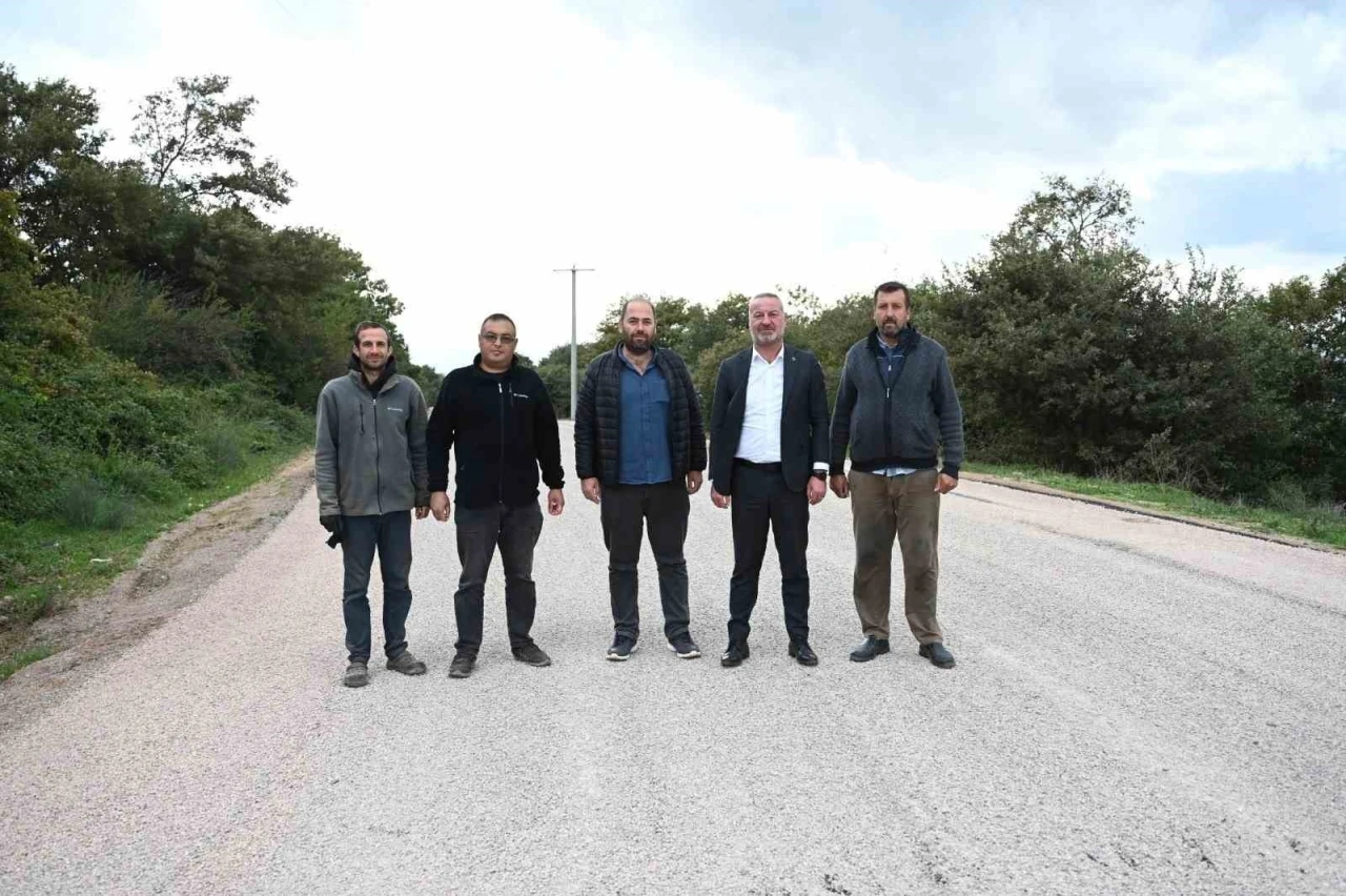 Şahmelek ve Doğla’da yol çalışmaları tamamlandı
