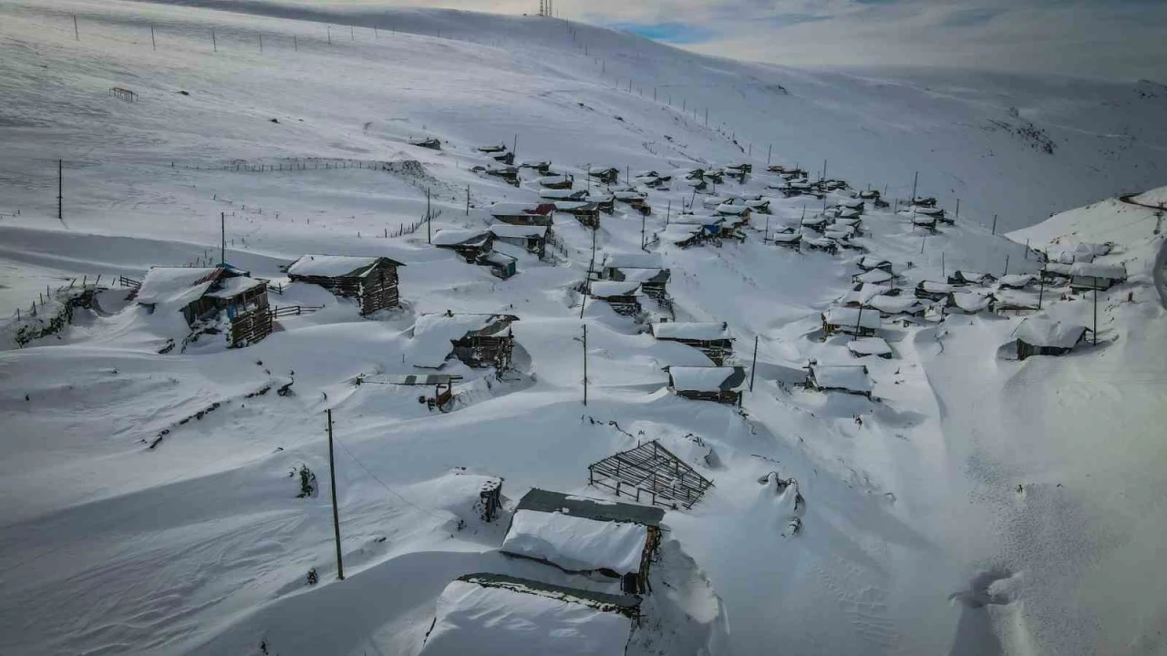 Sakin şehir Şavşat’ın kış manzaraları büyülüyor
