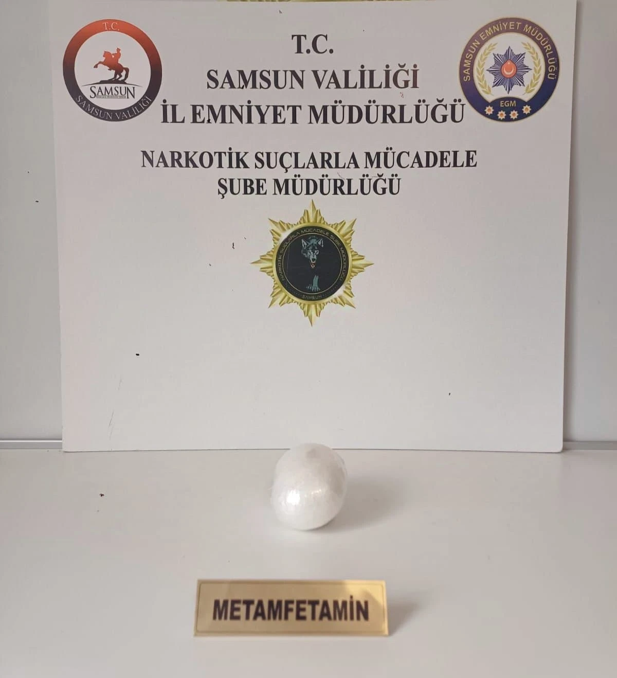 Samsun’da uyuşturucuyla yakalanan şahıs gözaltına alındı
