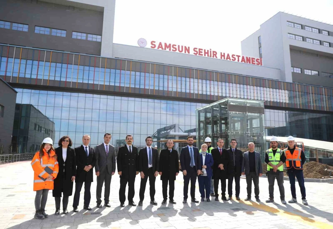 Samsun Şehir Hastanesi’nde Sağlık Bakanlığı’na ’geçici kabul’ başvurusu yapıldı
