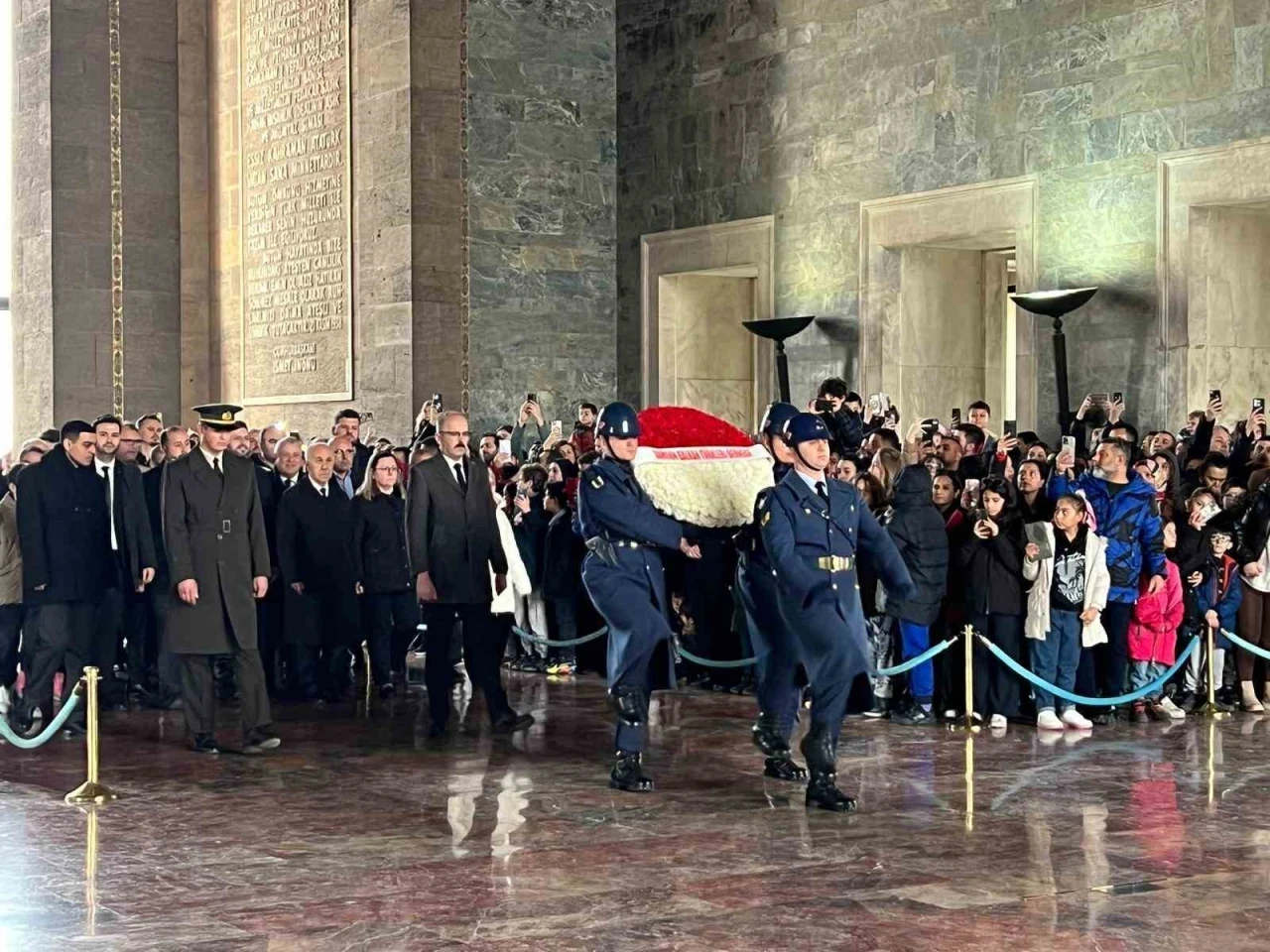 Samsunlu mübadiller, Anıtkabir’de mübadeleyi andı
