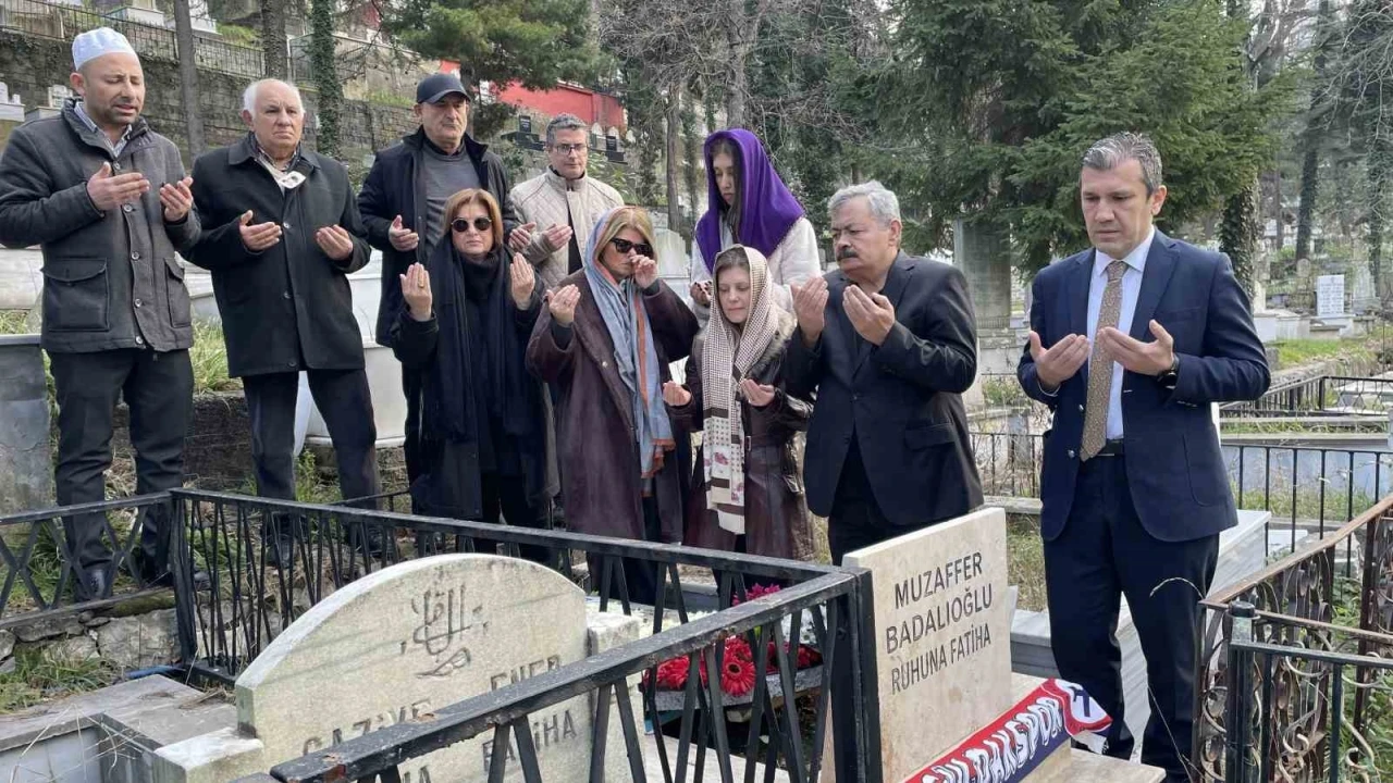 Samsunsporlu eski futbolcu Muzaffer Badalıoğlu, Zonguldak’ta anıldı
