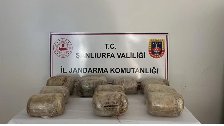 Şanlıurfa’da 69 kilogram uyuşturucu ele geçirildi
