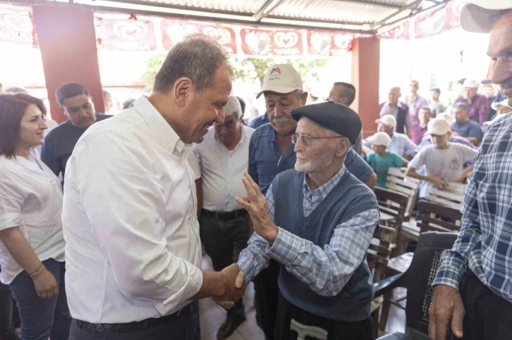 Seçer: "Uzuncaburç’tan Erdemli’nin 24 mahallesine cazibeyle su vereceğiz"
