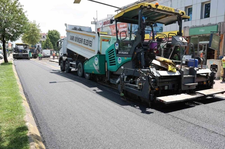 Şehrin en yoğun caddelerinden biri olan Sedat Kirtetepe yenilendi
