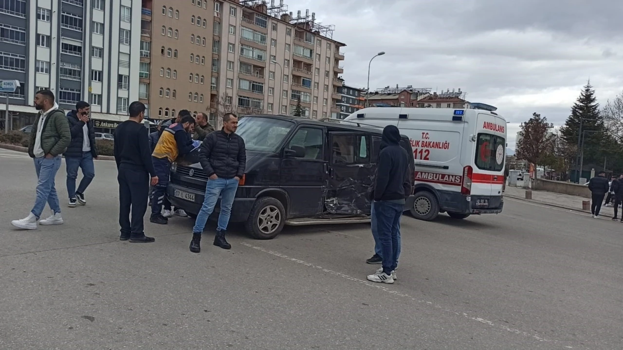 Seydişehir’de trafik kazası: 2 yaralı
