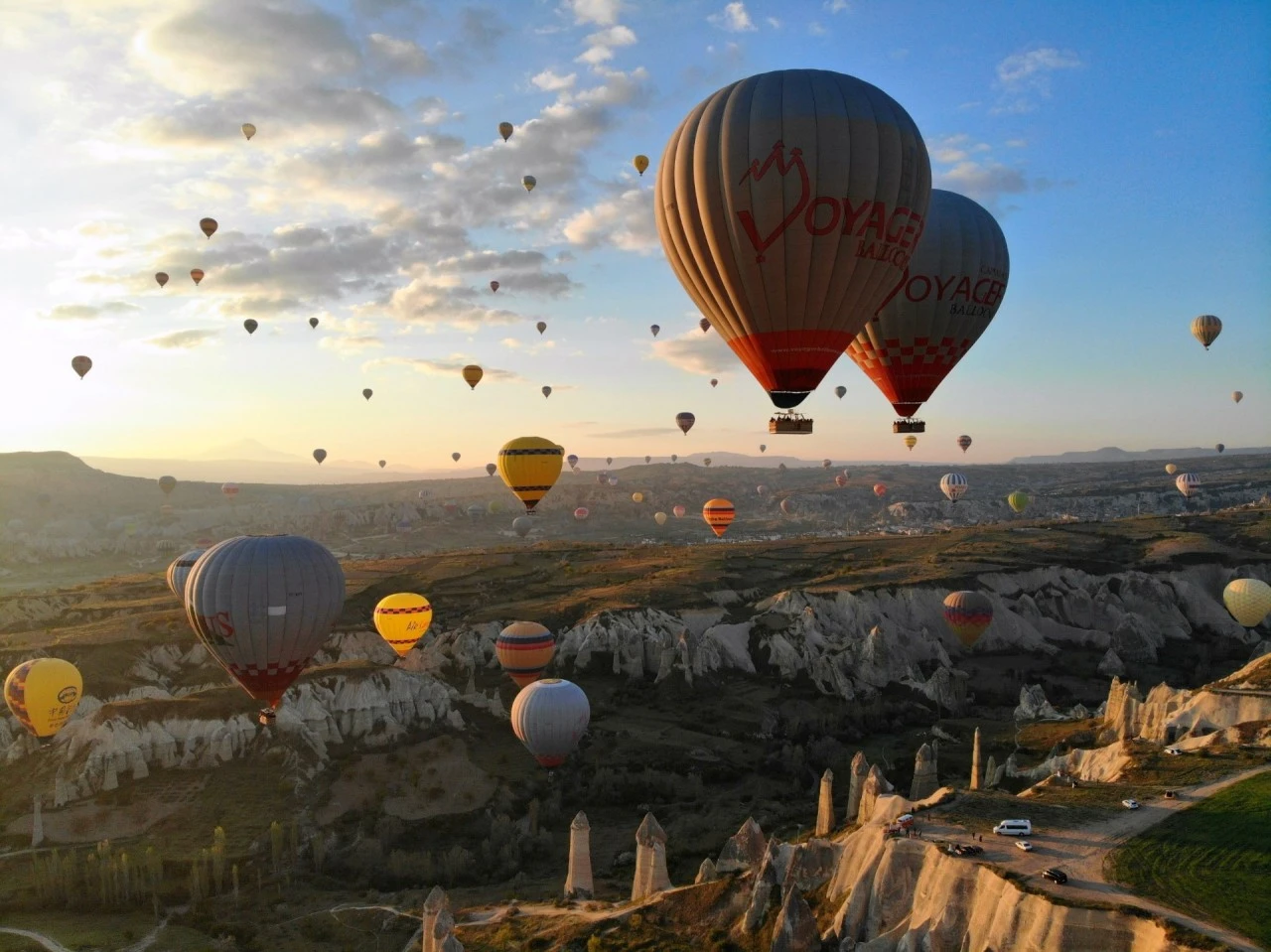 Sıcak Hava Balon Turizminde 2024 Rekoru