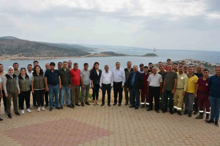 Silifkeli muhtarlar orman yangınları konusunda bilgilendirildi
