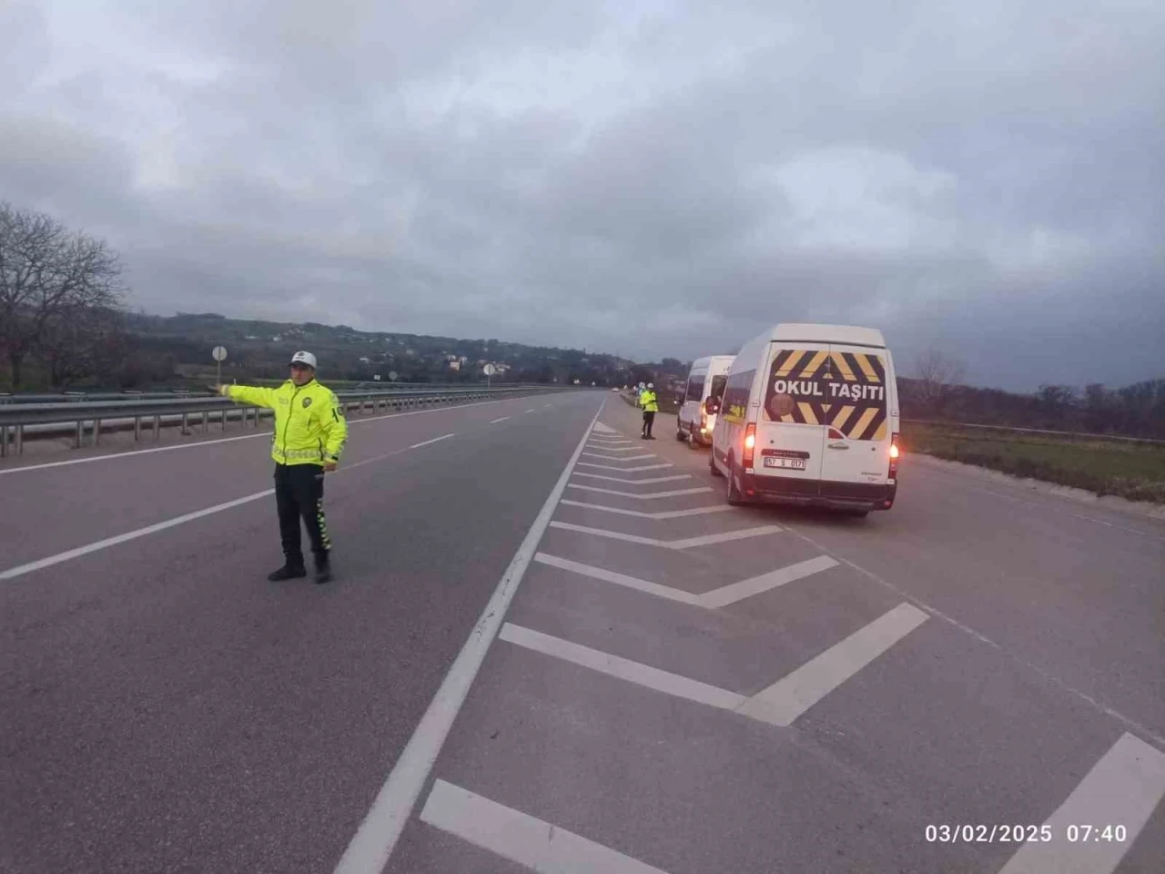 Sinop’ta polis denetimleri
