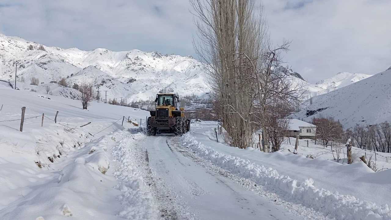 Şırnak’ta kapalı köy yolları ulaşıma açıldı
