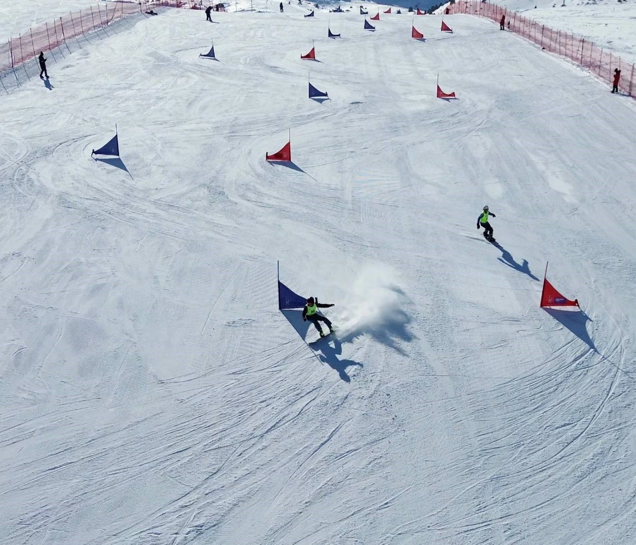 Ergan Dağı’nda Snowboard Heyecanı