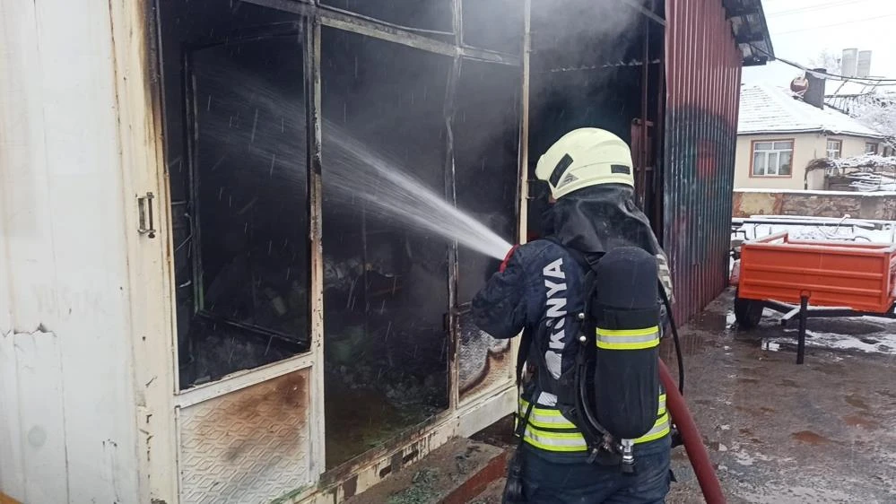 Sobayı Tinerle Yakan Kişi Yaralandı