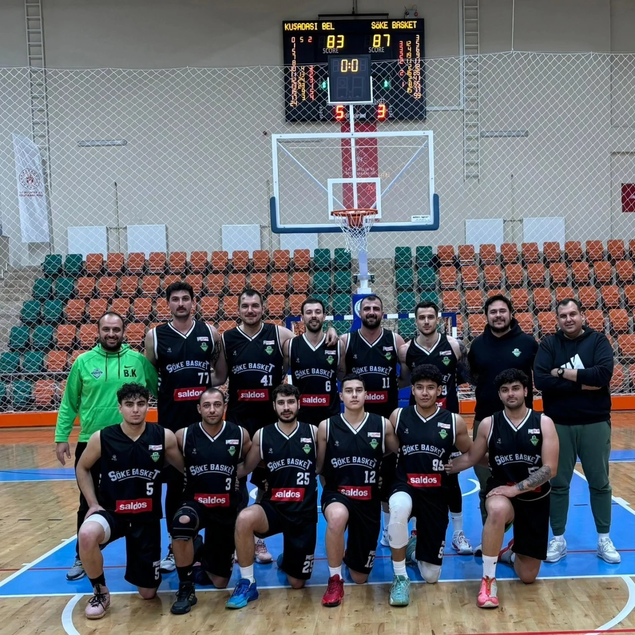 Söke Basket, gruptan birinci çıkmayı garantiledi
