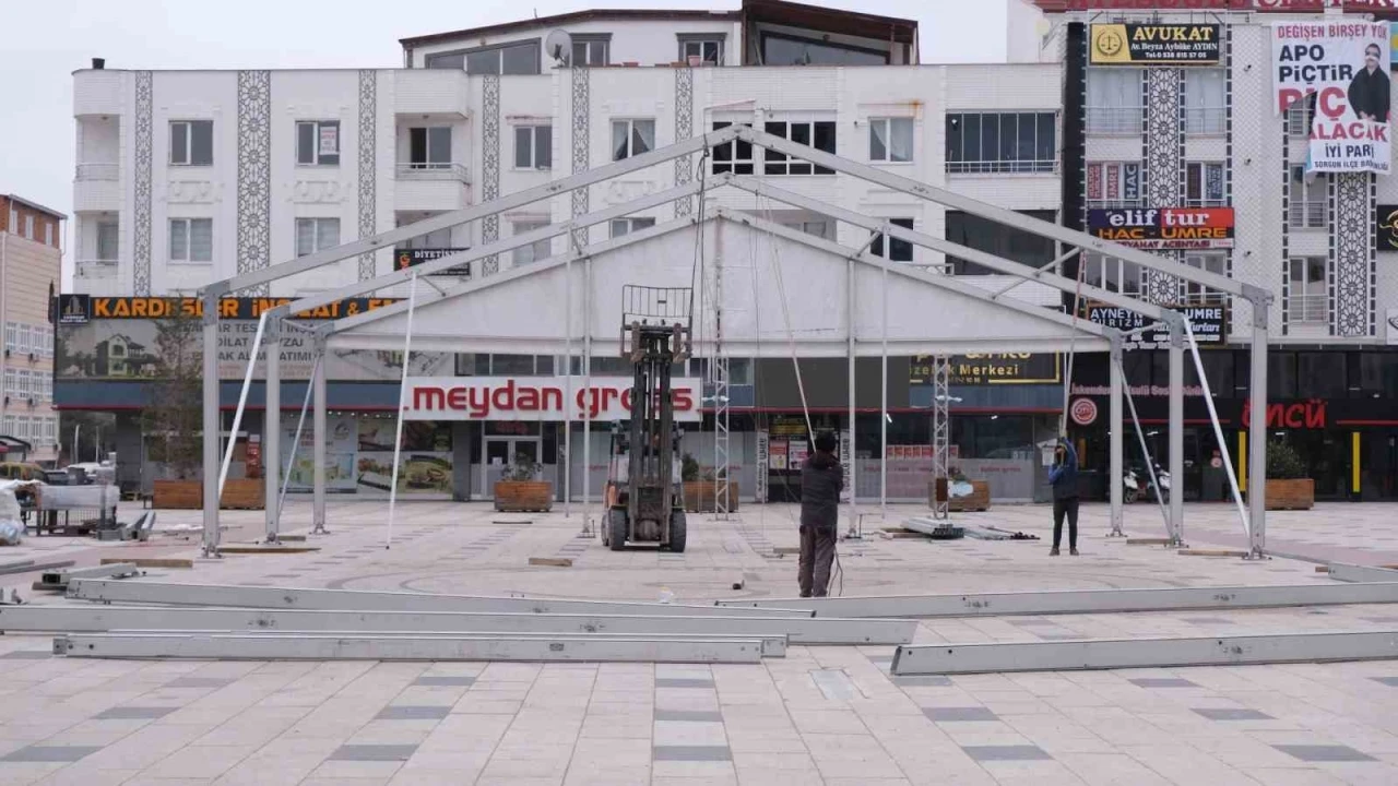 Sorgun Belediyesi Ramazan boyunca her gün bin kişilik iftar verecek
