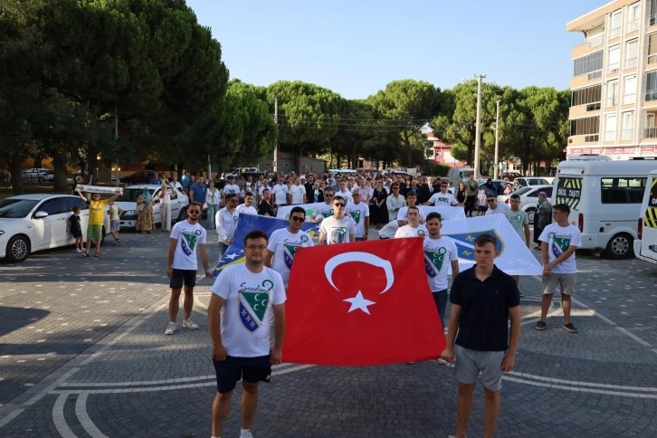 Srebrenitsa Katliamı’nda ölenler Gömeç’te anıldı
