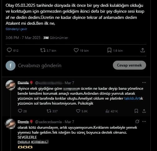 Taciz ve darp mağduru kadın: "Psikolojik olarak kötü durumdayım ve artık uyuyamıyorum"
