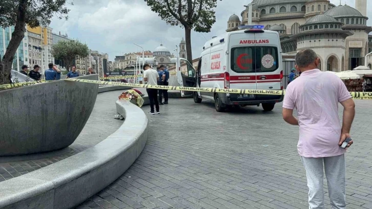 Taksim Meydanı’nda şüpheli ölüm
