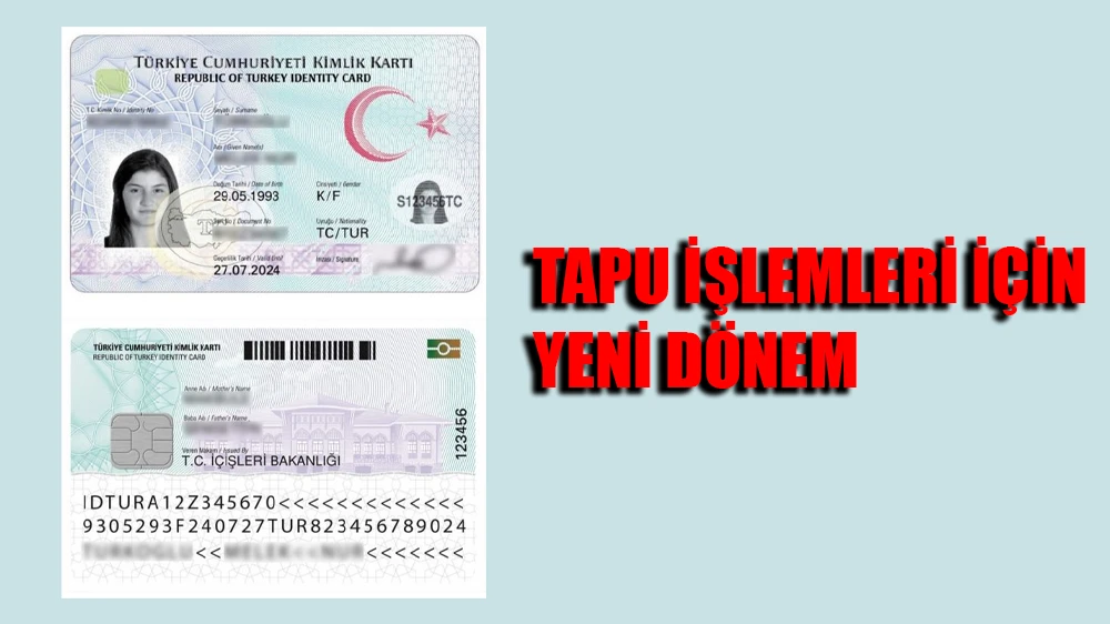 Tapu İşlemleri İçin Yeni Dönem