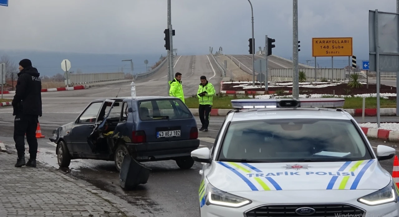 Tavşanlı’da trafik kazası: 1 yaralı
