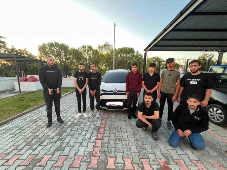 Tekirdağ’da göçmen kaçakçılığı operasyonu: 8 göçmen ve 1 organizatör yakalandı
