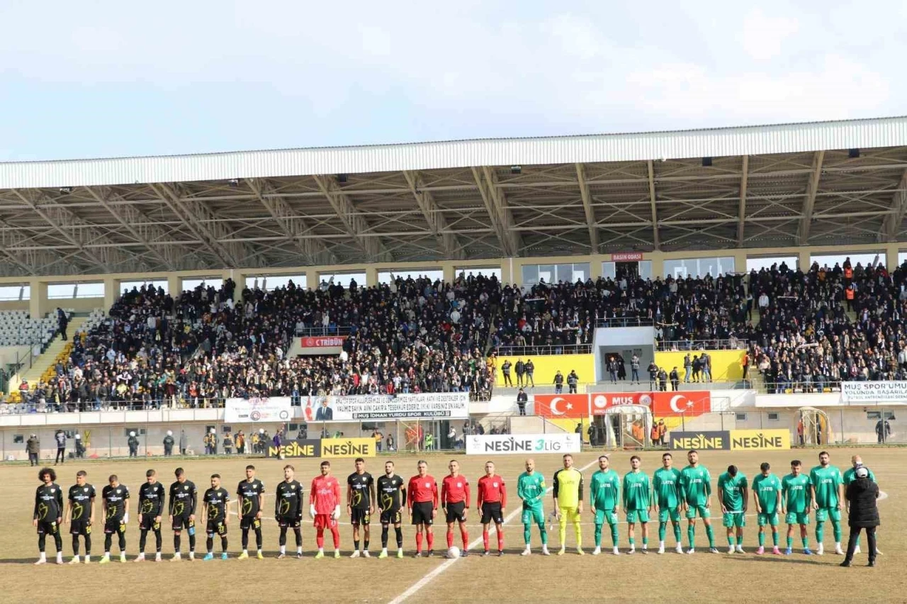 TFF 3. Lig: Muş Spor Kulübü: 1 - Bursaspor: 1
