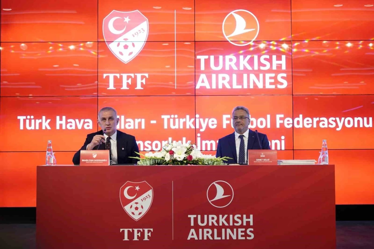 TFF ile THY arasında sponsorluk anlaşması imzalandı
