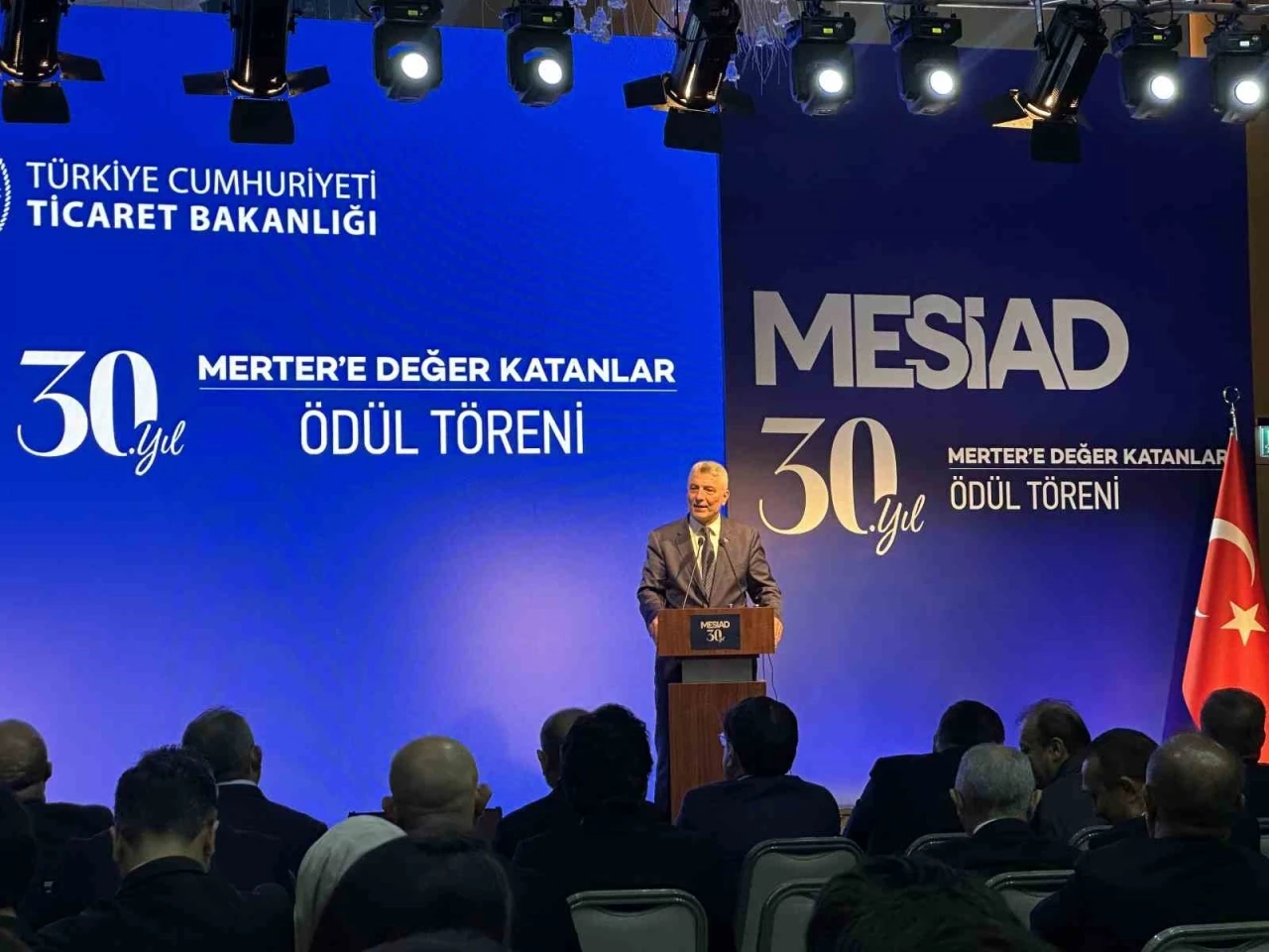 Ticaret Bakanı Bolat, MESİAD 30’uncu Yıl Değer Katanlar Ödül Töreni’ne katıldı
