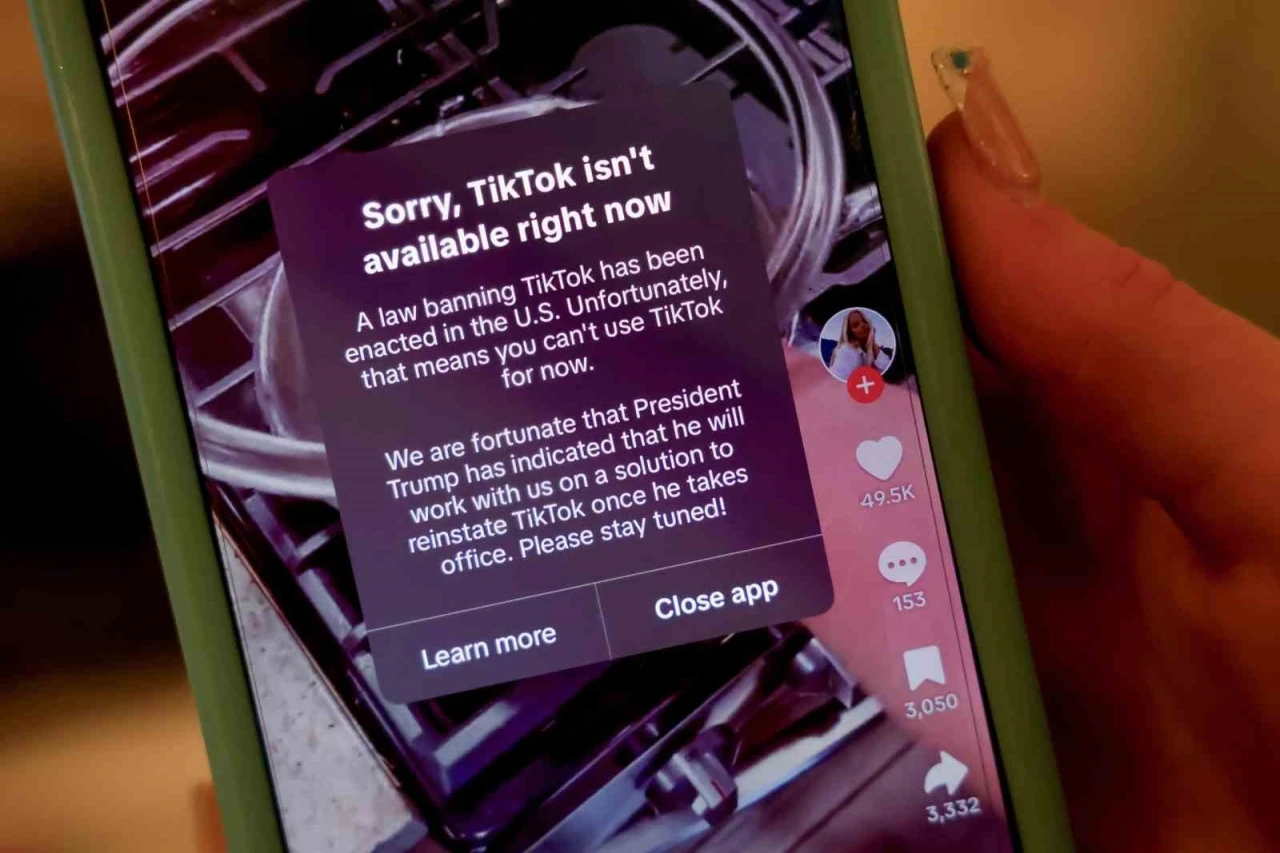 TikTok ABD’de erişime kapatıldı
