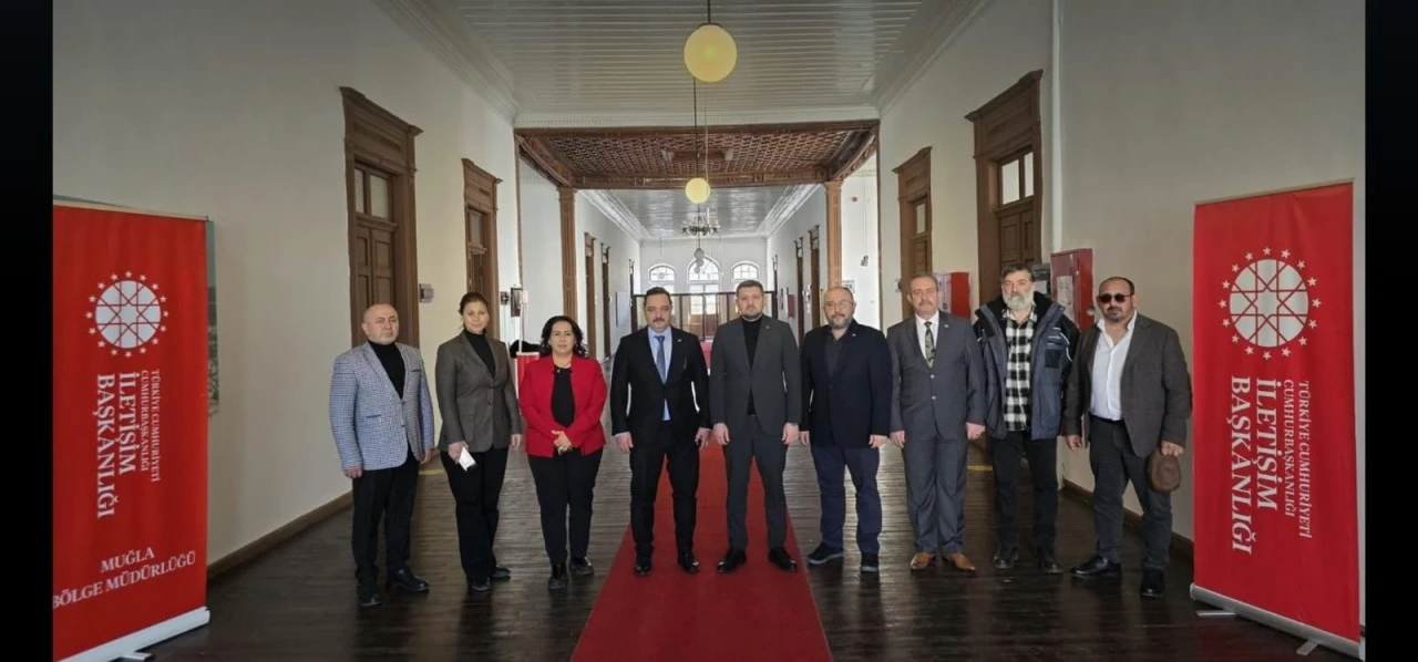 TİMBİR Heyetinden Muğla İletişim Başkanlığı’na Ziyaret