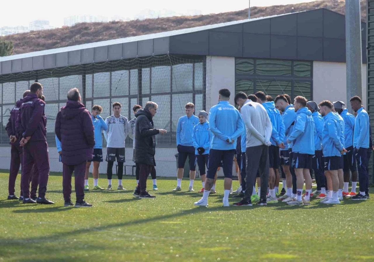 Trabzonspor, Beşiktaş maçı hazırlıklarına başladı
