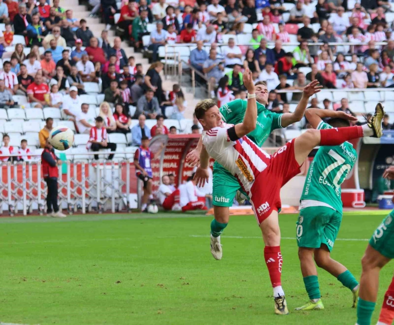 Trendyol Süper Lig: Antalyaspor: 3 - Bodrum FK: 2 (Maç sonucu)
