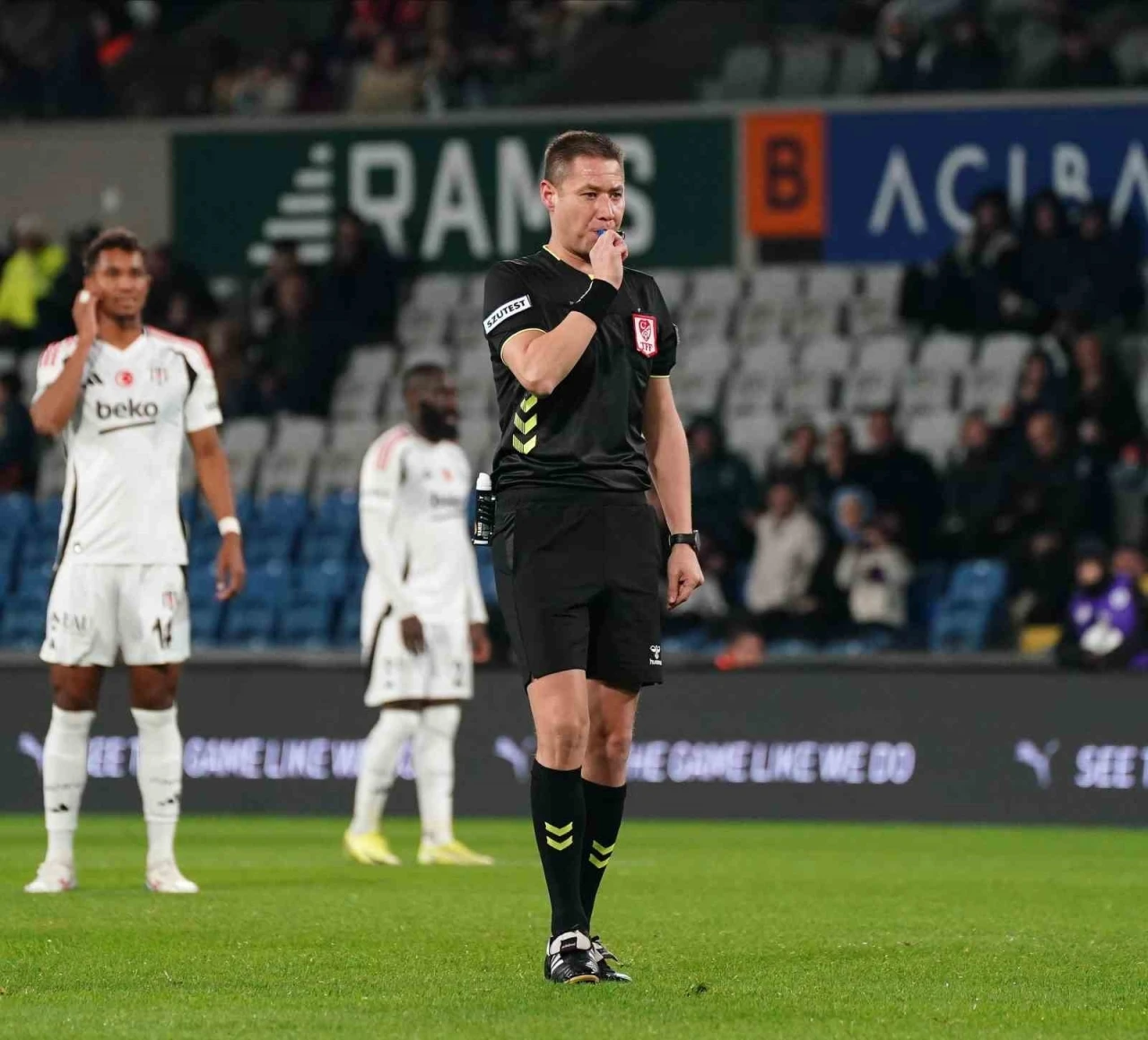 Trendyol Süper Lig: Başakşehir: 0 - Beşiktaş: 0 (İlk yarı)
