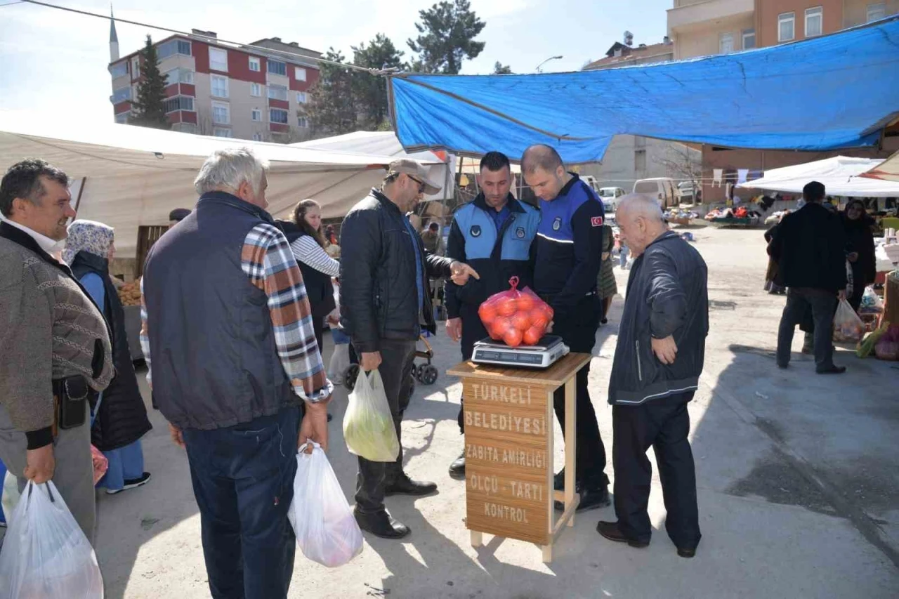 Türkeli’de pazara ’tartı kontrol noktası’
