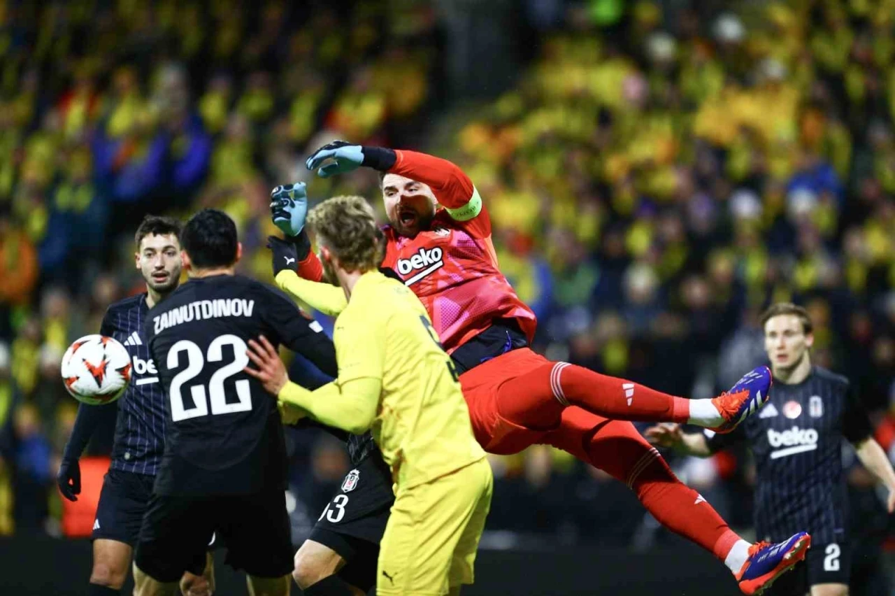 UEFA Avrupa Ligi: Bodo/Glimt: 2 - Beşiktaş: 1 (İlk yarı)
